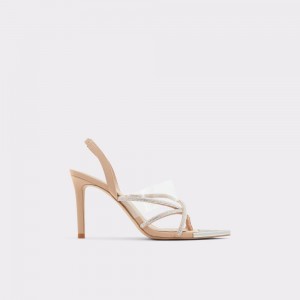 Beige Aldo Aabelle Strappy high heel sandal - Stiletto heel | 907624-ZTR