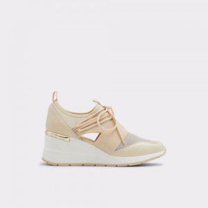 Beige Aldo Chiara Sneaker - Wedge heel | 345678-UOF