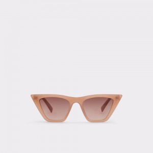 Beige Aldo Derras Cat eye sunglasses | 573986-DOW