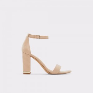 Beige Aldo Frilajan High heel sandal - Block heel | 603415-YHT