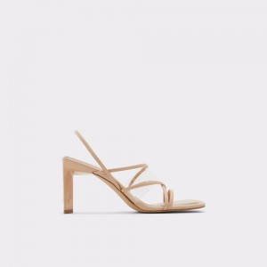 Beige Aldo Jennifer Strappy heeled sandal - Cup sole | 386014-LYC