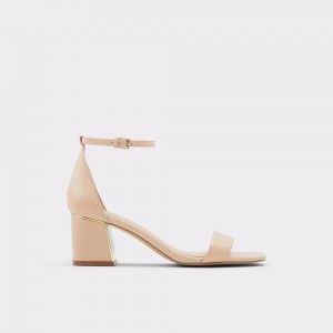 Beige Aldo Kedeaviel Heeled sandal | 389651-LWT