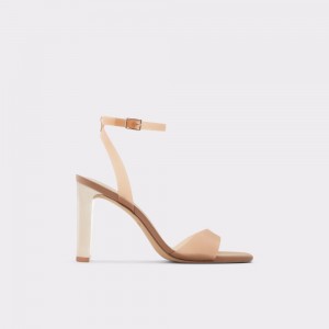 Beige Aldo Miracia Heeled sandal | 527649-WQK