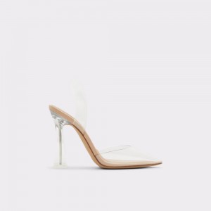 Beige Aldo Solanti Sling back high heel | 674938-UVF