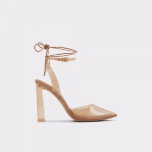 Beige Aldo Tilah Strappy heeled shoe - Block heel | 172649-ECW