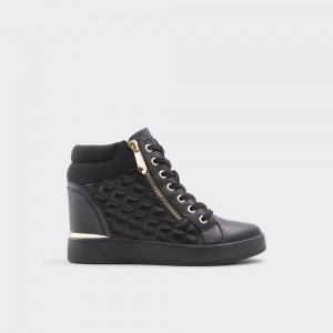 Black Aldo Ailanna Sneaker - Wedge heel | 937081-CLR