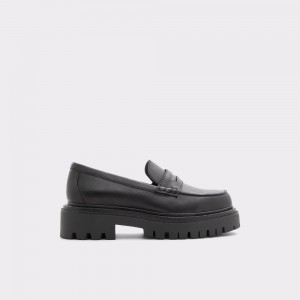 Black Aldo Bigstrut Loafer - Lug sole | 963140-QSE