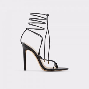 Black Aldo Glaosa Strappy heeled sandal - Stiletto heel | 849362-FYT