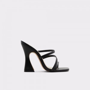 Black Aldo Hugar Heeled mule | 398174-XRN