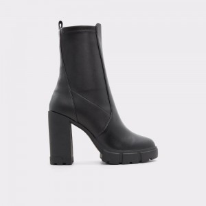 Black Aldo Ilanna Ankle boot - Lug sole | 214856-TBZ