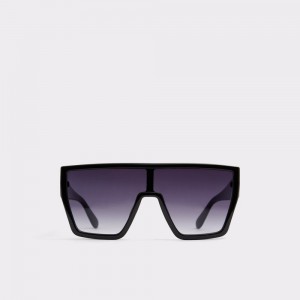 Black Aldo Isorfilia Shield sunglasses | 257138-PUE