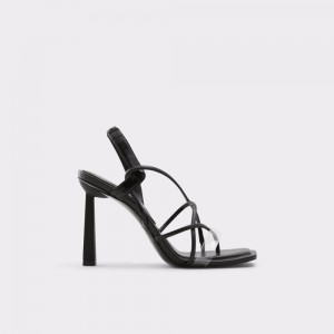 Black Aldo Juliet Thong sandal | 542068-MJT