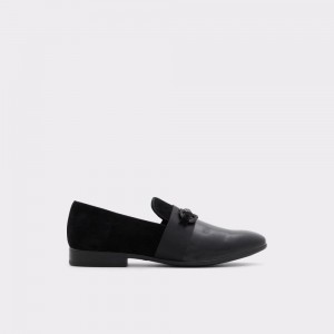 Black Aldo Popluxe Loafer | 237069-ECZ