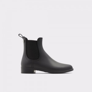 Black Aldo Rain Chelsea rain boot | 183624-UMY