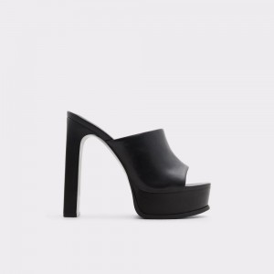 Black Aldo Savilla Heeled mule - Plateforme | 362901-TEY