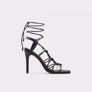 Black Aldo Truelove Strappy heeled sandal - Stiletto heel | 936547-BUJ