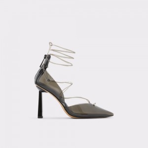 Black Aldo Uniatha Strappy heeled shoe | 657941-RKD