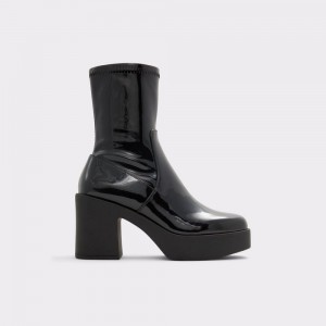 Black Aldo Upstep Ankle boot | 651430-JOH