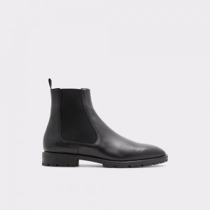 Black Aldo Venetian Chelsea boot | 160423-AFQ