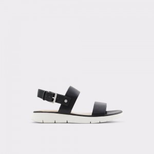 Black Aldo Woema Flat sandal | 256143-GKL