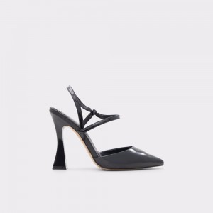 Black Aldo Zaha Sling back high heel | 736198-EBW