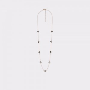 Black / Gold Aldo Adreanna Necklace | 518309-JAT