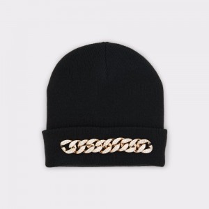 Black / Gold Aldo Eowali Hats | 102736-MPS