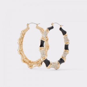 Black / Gold Aldo Erendari Earrings | 361480-ECO