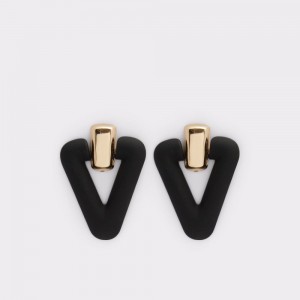 Black / Gold Aldo Gilide Earrings | 473956-RUF