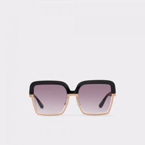 Black / Gold Aldo Halaeraen Sunglasses | 278140-VSG