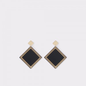 Black / Gold Aldo Indawgyi Earrings | 349870-YRB