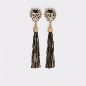 Black / Gold Aldo Istokpoga Chandelier earrings | 859031-AHE