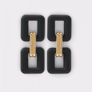 Black / Gold Aldo Nalah earrings | 273461-JOV