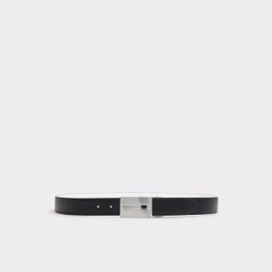 Black / Silver Aldo Gredril Belt | 927458-NJA