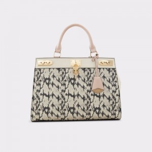 Black / White Aldo Dreiddaa Tote bag | 703241-XLY