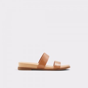 Brown Aldo Aliawen Slide sandal | 016487-YNO