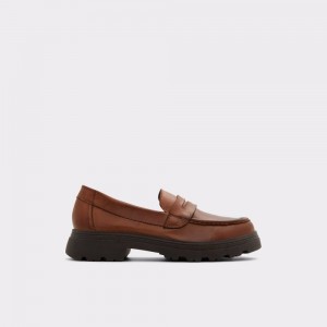 Brown Aldo Biglect Loafer - Lug sole | 627439-SGT