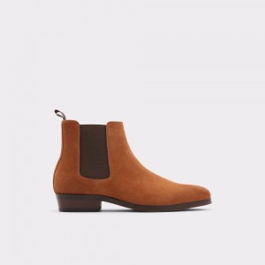 Brown Aldo Cord Chelsea boot | 842796-JYH