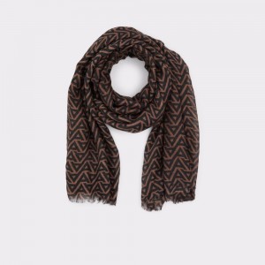 Brown Aldo Crerra Scarf | 357214-BXY