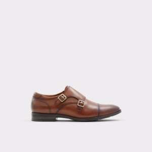 Brown Aldo Holtlanflex Monkstrap loafer | 876059-KQB