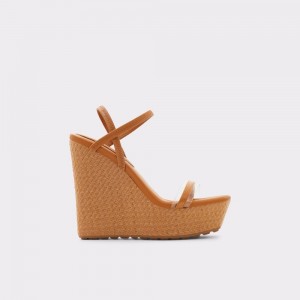 Dark Beige Aldo Bodish Wedge sandal - Wedge heel | 843576-KTF