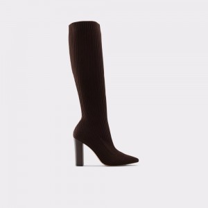 Dark Brown Aldo Lowereast Block heel | 205478-PJW