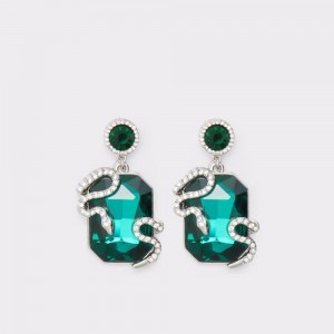 Dark Green Aldo Uleawen Pendant earrings | 627148-QJO