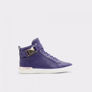 Dark Purple Aldo Brauerr High top sneaker - Cup sole | 240631-FPY