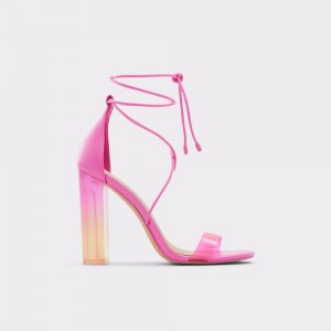 Fuchsia Aldo Onardonia Strappy heeled sandal | 423976-SWV