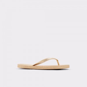 Gold Aldo Aloomba Flat sandal | 590136-EUG