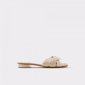 Gold Aldo Coredith Slide sandal | 214798-COX