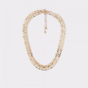 Gold Aldo Dworwen Layered necklace | 175309-WDU