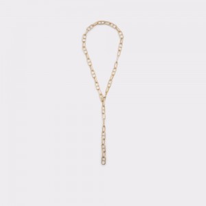 Gold Aldo Ellipse Necklace | 283140-EVL