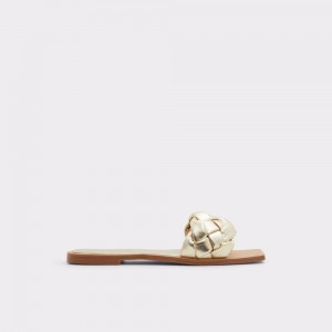 Gold Aldo Poets Slide sandal | 825739-SJP